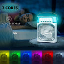 CoolAir Prime™ – Ventilador, Umidificador, Climatizador e Aromatizante 4 em 1