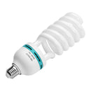 Lâmpada fluorescente espiral Andoer 135 W 5500 K Luz do dia CRI90 Soquete E27 Economia de energia para estúdio de fotografia Iluminação de vídeo