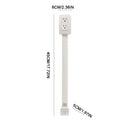 Extensor de tomada elétrica Características USB
