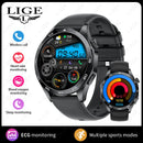 Novo Smartwatch Masculino Bluetooth Chamada À Prova D'água Esportes Fitness Relógios Inteligentes Monitoramento de Frequência Cardíaca Pulseiras de Saúde para Android IOS