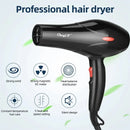 Secador de cabelo profissional CkeyiN 1600W, soprador de íons negativos, uso doméstico, secador quente e frio, soprador de salão, difusor, bico concentrador