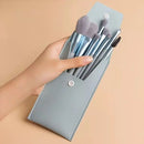 Kit com 8 Pincéis de Maquiagem Profissionais – Nylon & Plástico Transforme sua maquiagem.