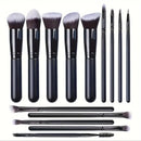 Conjunto de 14 pincéis de maquiagem macios