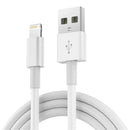 Cabo USB para iPhone 14, 13, 12, 11 Pro Max, Mini 6, 7, 8 Plus, XS, XR, SE, iPad, 20 W,