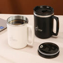 Copo de cafe termico de aço inoxidável