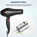 Secador de cabelo profissional CkeyiN 1600W, soprador de íons negativos, uso doméstico, secador quente e frio, soprador de salão, difusor, bico concentrador
