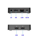 iATV Q5 Mini Smart TV Box 2.4G/5G WIFI BT5.0 2G 8G 100M Android 10.0 TV BOX Media Player Allwinner H313 4K HDR Decodificador